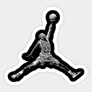 JORDAN AIR WHITE Sticker